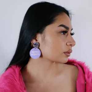 Repro Rights Earrings - Haus of Dizzy x CbyC