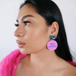 Pro Choice Earrings - Haus of Dizzy x CbyC