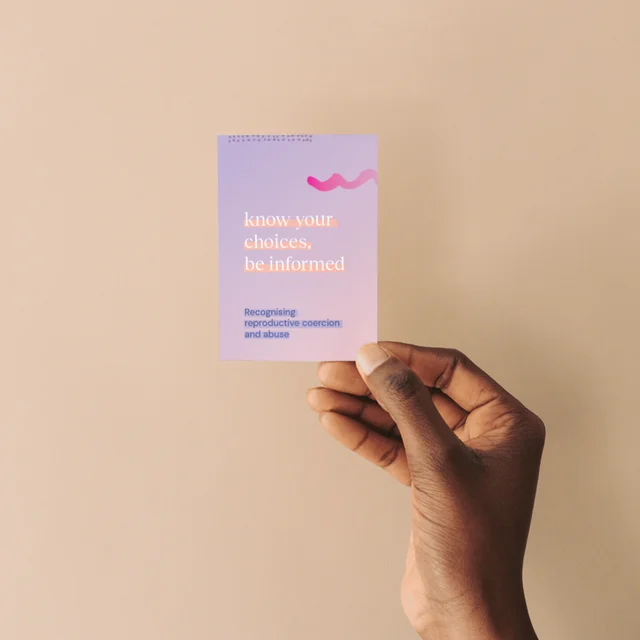Arabic, Swahili and Spanish RCA Pocket Fold-out