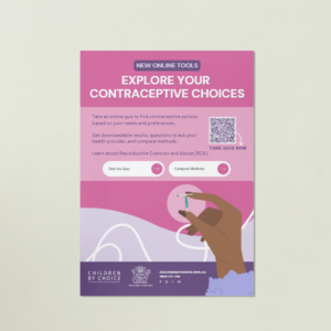 Contraception and RCA Quiz Poster