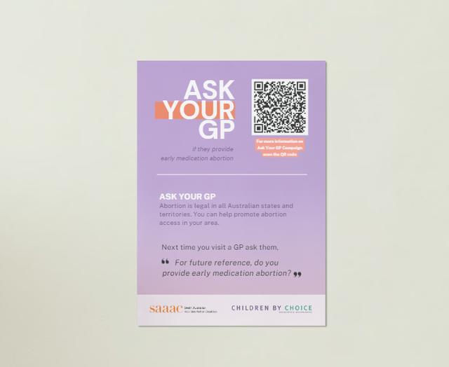 'Ask Your GP' Poster