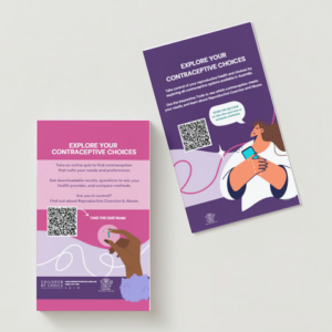 Contraception and RCA Quiz Postcard Resource