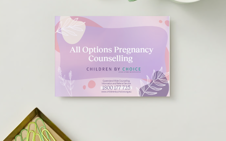 Children by Choice Information Postcard