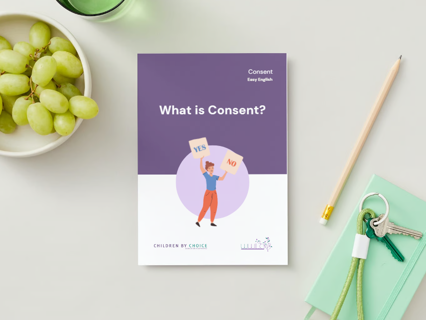 Easy English 'What is consent?' Booklet